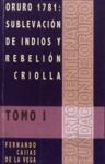 Libro electrónico Oruro 1781: Sublevación de indios y rebelión criolla
