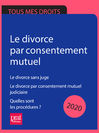 Electronic book Le divorce par consentement mutuel 2020