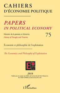 Livre numérique Cahiers d'économie politique 75