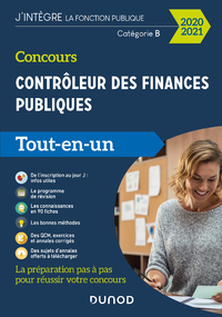 Livro digital Concours Contrôleur des finances publiques - 2020-2021