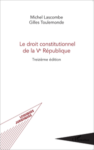 Livre numérique Le droit constitutionnel de la Ve République