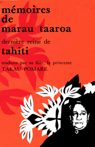 Livre numérique Mémoires de Marau Taaroa, dernière reine de Tahiti