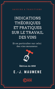 Livre numérique Indications théoriques et pratiques sur le travail des vins