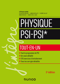 Livre numérique Physique tout-en-un PSI-PSI* - 5e éd.
