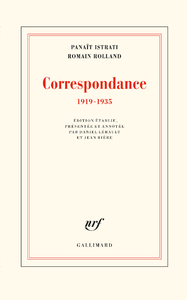 Livre numérique Correspondance (1919-1935)