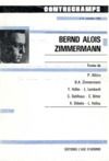 Livre numérique Bernd Alois Zimmermann