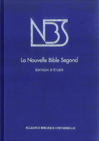 Electronic book La Nouvelle Bible Segond - Edition d'étude