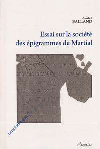 Livre numérique Essai sur la société des épigrammes de Martial