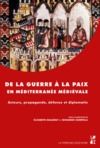 Electronic book De la guerre à la paix en Méditerranée médiévale