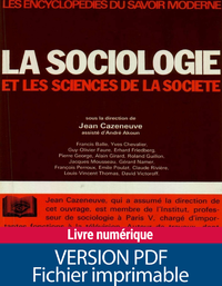 Livre numérique La sociologie