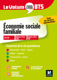 Livre numérique Le Volum' BTS - Economie sociale familiale - Révision et entraînement
