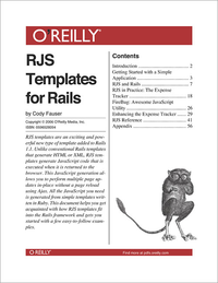 Livre numérique RJS Templates for Rails