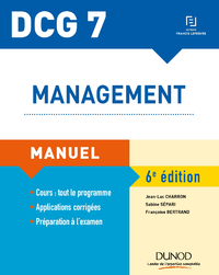 Livre numérique DCG 7 - Management - Manuel - 6e éd.