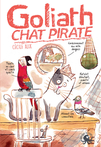 Livro digital Goliath, chat pirate - Lecture roman jeunesse humour - Dès 8 ans
