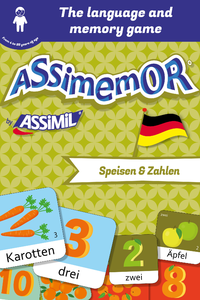Livro digital Assimemor – My First German Words: Speisen und Zahlen