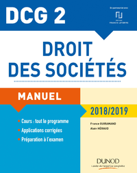 Libro electrónico DCG 2 - Droit des sociétés 2018/2019