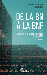 Libro electrónico De la BN à la BNF
