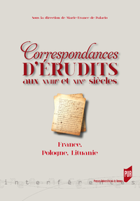 Livre numérique Correspondances d'érudits au XVIIIe et XIXe siècles