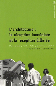 E-Book L’architecture : la réception immédiate et la réception différée