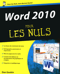 Livre numérique Word 2010 Pour les Nuls