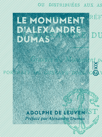 Livre numérique Le Monument d'Alexandre Dumas