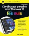 Livre numérique L'ordinateur Portable avec Windows 10 Pour les Nuls, nouvelle édition