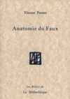 Electronic book Anatomie du faux
