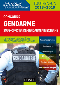 Livre numérique Concours Gendarme sous-officier de gendarmerie externe - 4e éd.