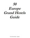 Electronic book 50 Europe Grand Hotels Guide