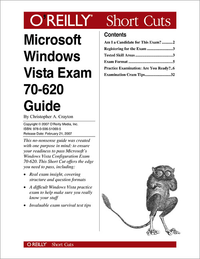 Livre numérique Microsoft Windows Vista Exam 70-620 Guide
