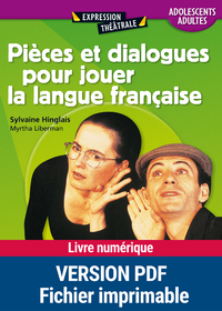 Livre numérique Pièces et dialogues pour jouer la langue française