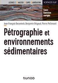 Electronic book Pétrographie et environnements sédimentaires