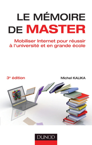 Livre numérique Le mémoire de master - 3e éd.
