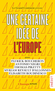 E-Book Une certaine idée de l'Europe