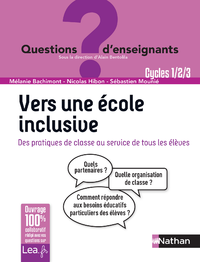 E-Book Ebook -Vers une école inclusive - Questions d'enseignants - 2020