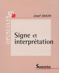 Livre numérique Signe et interprétation