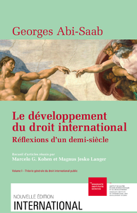 Livre numérique Le développement du droit international : réflexions d’un demi-siècle. Volume I