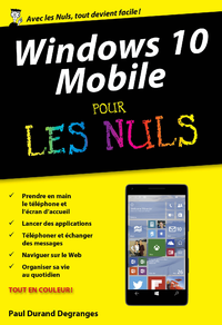 Livre numérique Windows 10 Mobile poche pour les Nuls