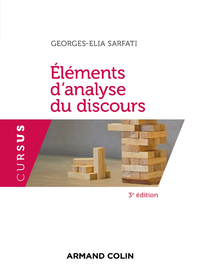 Livre numérique Eléments d'analyse du discours - 3e éd.