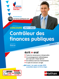 E-Book Controleur des finances publiques 2021/2022 - cat B - E-PUB 2021