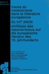 Livre numérique Traces du mesmérisme dans les littératures européennes du XIXe siècle
