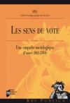 Electronic book Les sens du vote