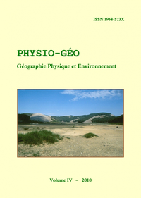 Livre numérique Volume 4 | 2010 - Varia - Physio-Géo