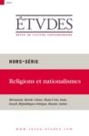 Electronic book Revue Etudes - Religions et nationalismes