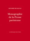 Livre numérique Monographie de la Presse parisienne