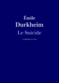 Libro electrónico Le Suicide