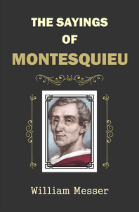 Electronic book The Sayings of Montesquieu