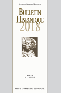 Libro electrónico Bulletin Hispanique - Tome 120 - N°1 - Juin 2018