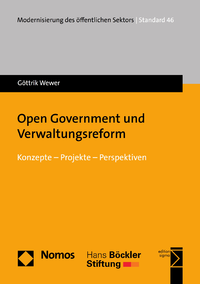 Electronic book Open Government und Verwaltungsreform