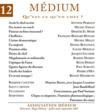 Livre numérique Médium n°12, juillet-septembre 2007